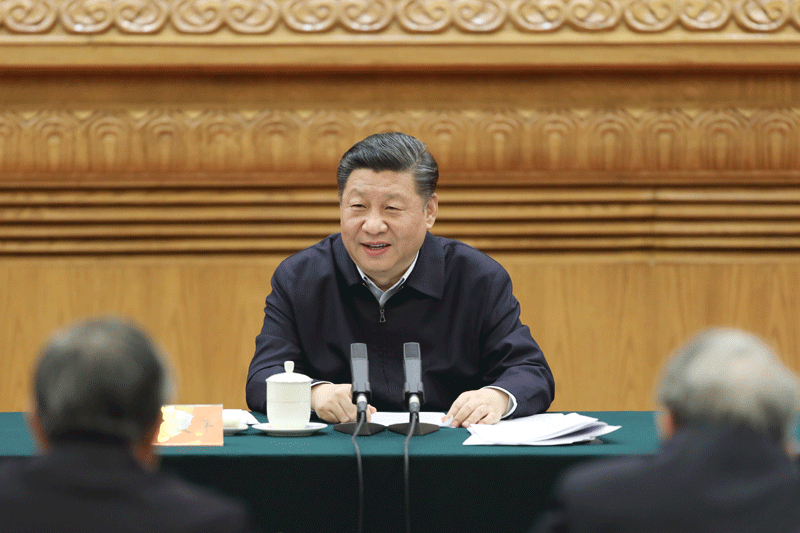 2019年3月18日，習近平總書記在北京主持召開學校思想政治理論課教師座談會并發(fā)表重要講話。