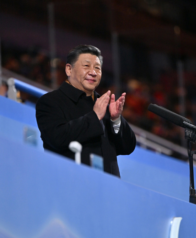 2022年3月4日晚，北京2022年冬殘奧會(huì)開幕式在國家體育場隆重舉行。習(xí)近平主席出席開幕式并宣布北京2022年冬殘奧會(huì)開幕。